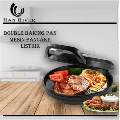 Jual Double Pan Han River Baking Pan Alat Pembuat Pancake Maker Tp