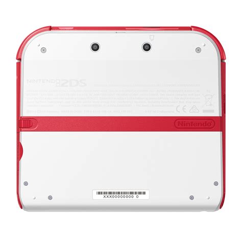 Nintendo 2ds Consola Color Blanco Y Rojo Amazones Videojuegos