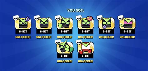 New Virus 8-bit icon, pins, and spray! : r/Brawlstars