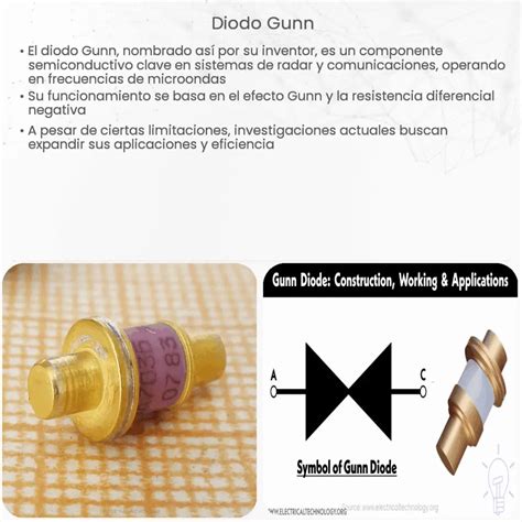 Diodo Gunn How It Works Application Advantages