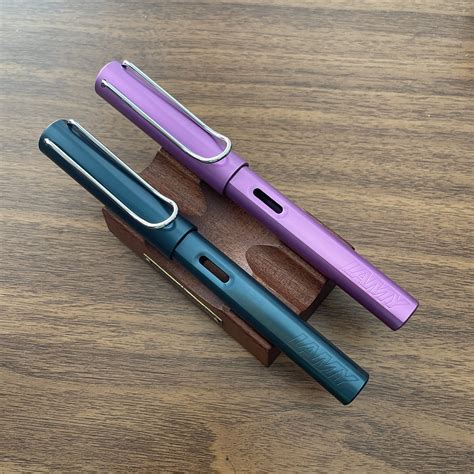 Lamy Al Star Special Editions Lilac And Petrol Fountain Pens