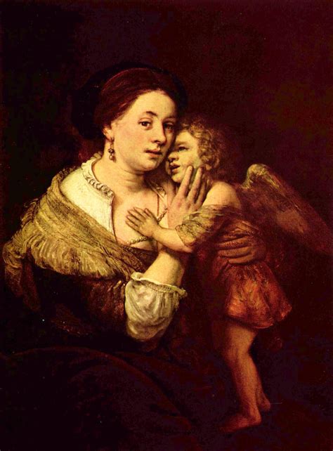 Rembrandt Harmensz Van Rijn Venus Und Amor Rijn Rembrandt