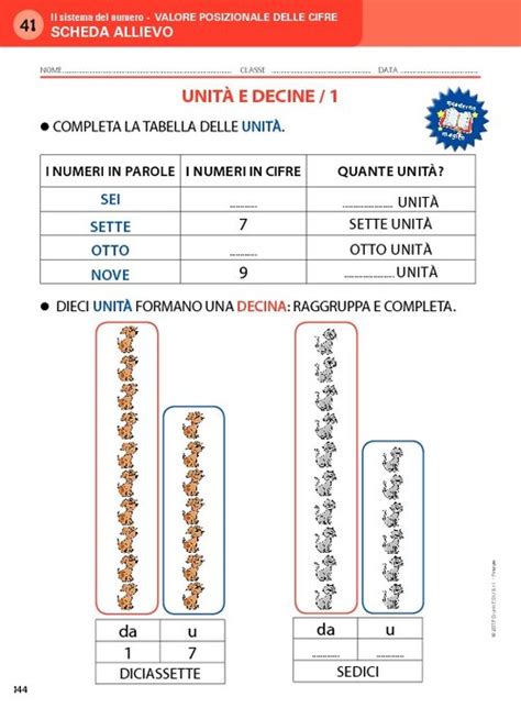 Valore Posizionale Delle Cifre Discalculia Giunti Scuola