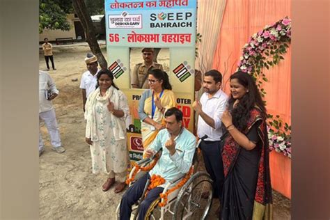 Lok Sabha Elections 10 35 Pc Voter Turnout Recorded Till 9 Am Polling Underway In 96