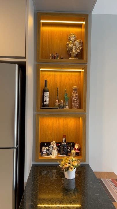 Nicho Com Iluminação De Led - Nichos para decoração e iluminação com perfil de Led. Um charme de ...