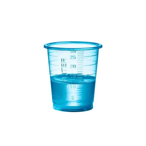 Med Comfort Medizinbecher Einnahmebecher Ml Farbe Blau