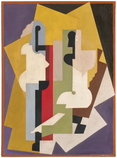 Albert Gleizes Untitled Oil On Canvas