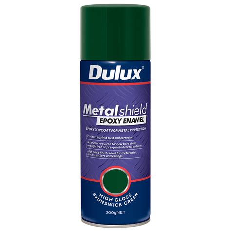 Dulux Metalshield 300g High Gloss Brunswick Green Epoxy Enamel Spray Paint