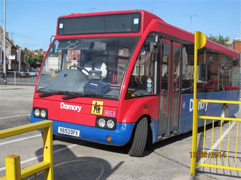 Damory Coaches 3653 V653 DFX 3653 Taken At Yeovil Bus Stat Flickr