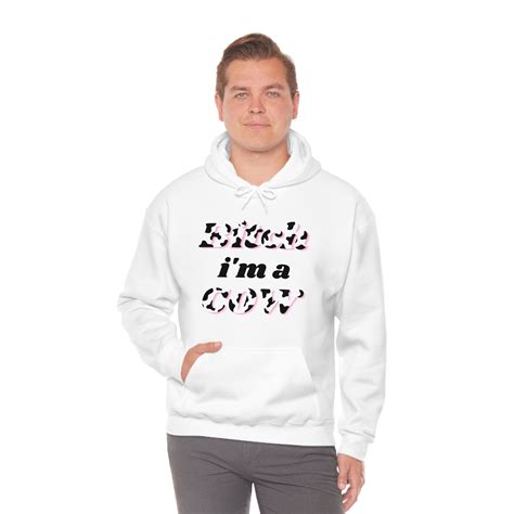 Doja Cat Hoodie Merch Bitch Im A Cow Mooo Amala Etsy