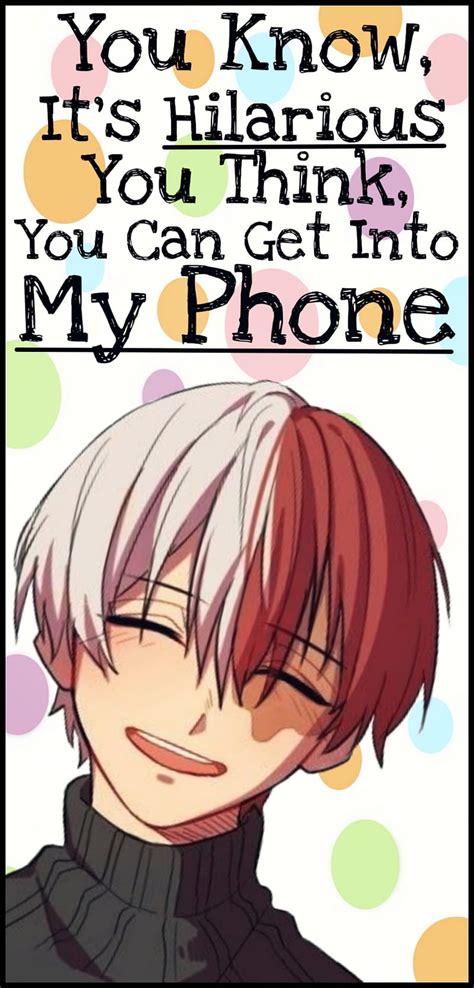 Todoroki No Access Bnha My Hell Akademia Cute Lock Screen Mha HD