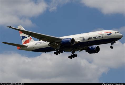 G Ymmk British Airways Boeing Er Photo By Martyn Gill Id