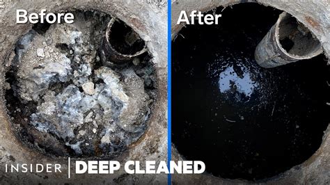 How Clogged Septic Tanks Are Deep Cleaned Deep Cleaned Youtube