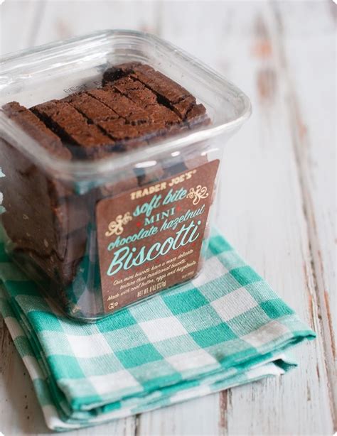 Sweet on Trader Joe's Saturdays: Mini Chocolate Hazelnut Biscotti - Bake at 350°