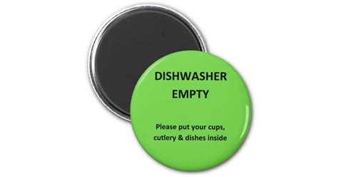 Office Dishwasher Notices Magnet | Zazzle