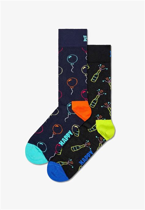 Happy Socks 2 Pack You Did It T Set Socken Blackmehrfarbig