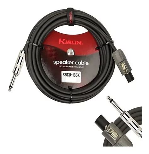 Cable Parlante Speakon Plug 10mts Kirlin Sbcv 165k