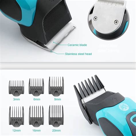 VGR V 208 Professional Pet Barber Electric Hair Clipper Red Alexnld