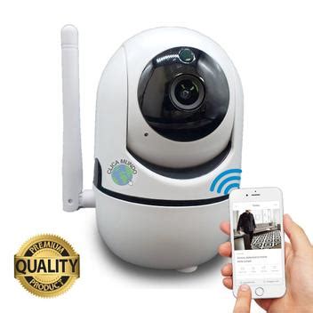 Mini Camera Robô Ip Wifi Hd Babá Pet Onvif Sensor Movimento Automatico