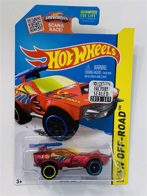 Hot Wheels 2015 Factory Set 86 Sting Rod Ii Red