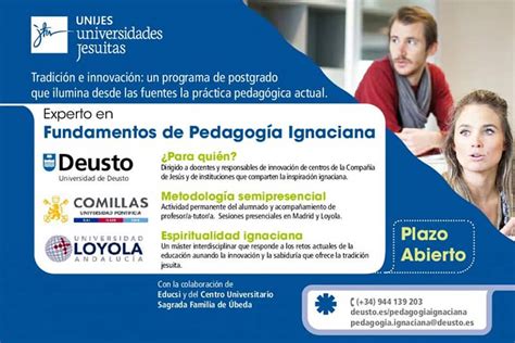 Experto en Fundamentos de Pedagogía ignaciana