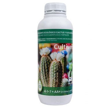 Cultivers Fertilizante Cactus Y Crasas Ecol Gico De L Ml