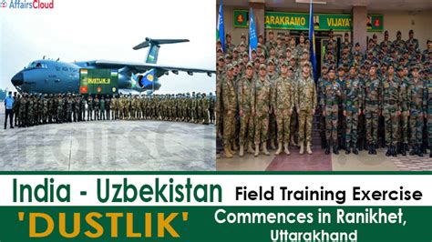 India Uzbekistan Armies Conduct Military Exercise ‘dustlik Ii In