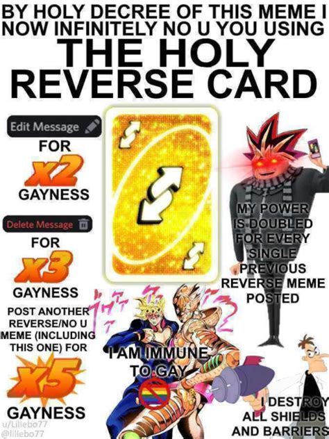 What To Do When Someone Says No U No Uno Reverse Card Nou