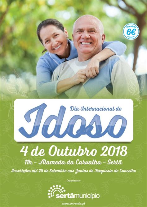 SERTÃ Município comemora Dia Internacional do Idoso atividades