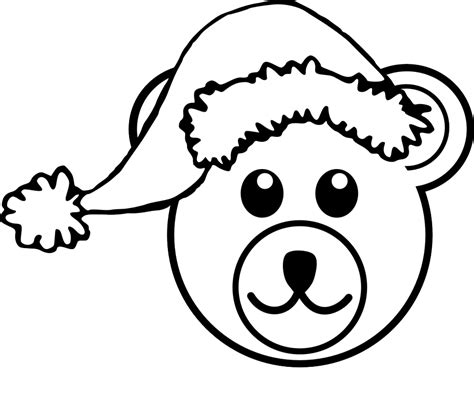 Free Santa Hat Black And White Download Free Santa Hat Black And White