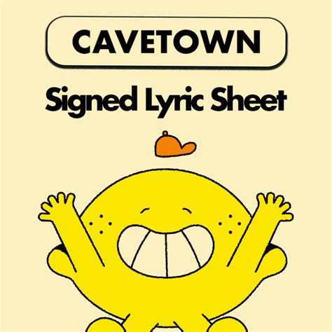 Cavetown Signed Lyric Sheet Bundle