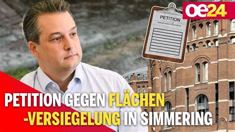 Fp Petition Gegen Fl Chenversiegelung In Simmering Youtube