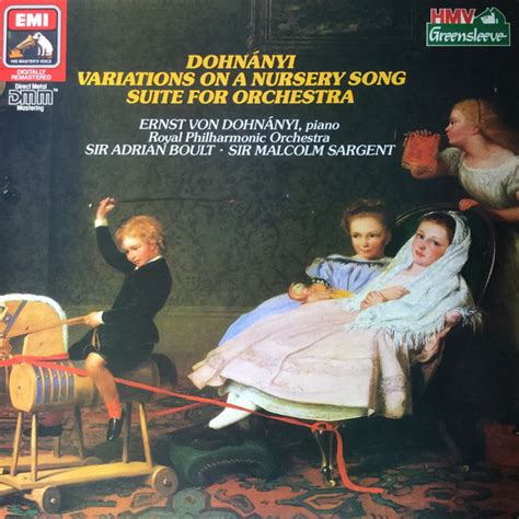 Ernst von Dohnányi The Royal Philharmonic Orchestra Sir Adrian Boult