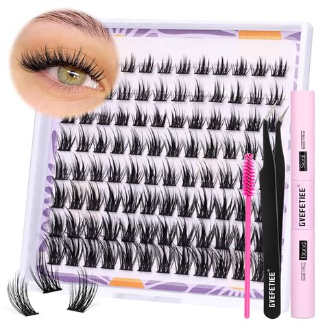 Amazon Lash Extension Kit 96Pcs Lash Cluster DIY Eyelash