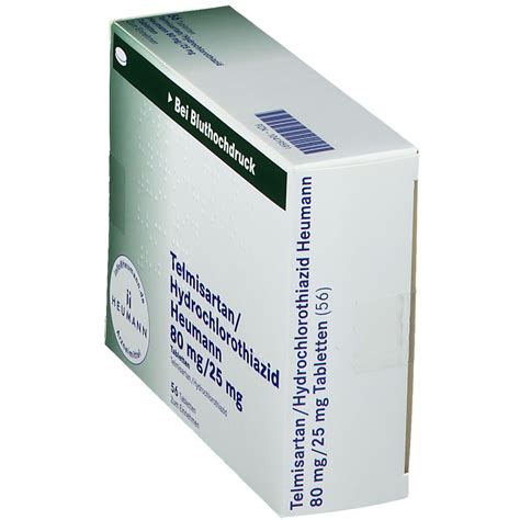 Telmisartan Hydrochlorothiazid Heumann Mg Mg St Mit Dem E