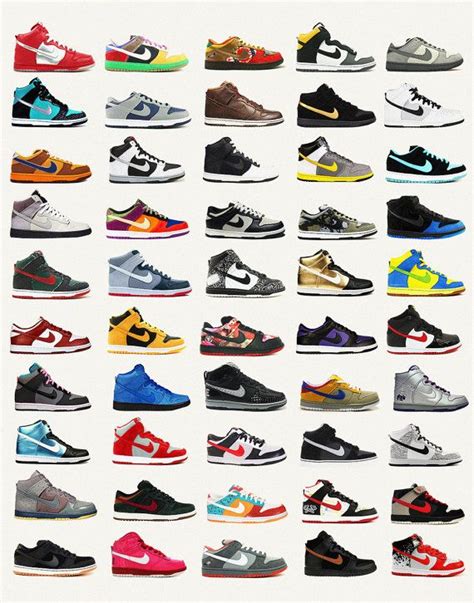 Nike Sneaker Poster Set Nike Shoes Nike Poster Nike Etsy Nike Dunks