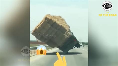 Shocking Ultimate Truck Fail Tractor Trailer Loses Load American