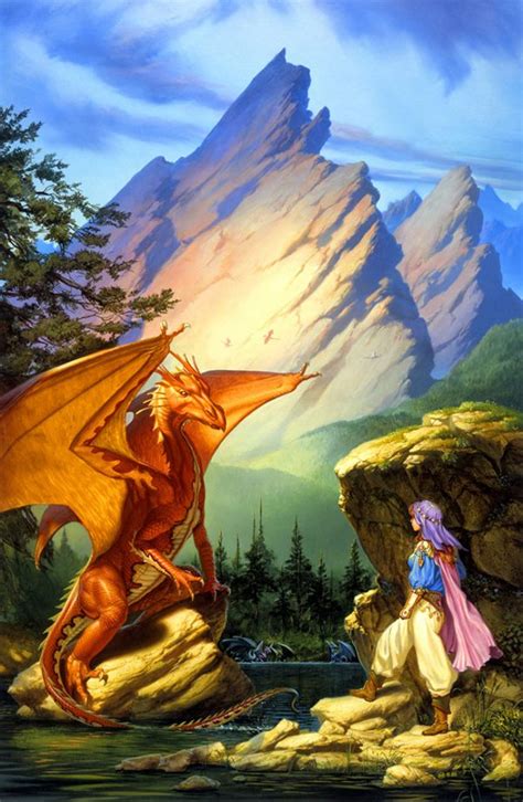 Dragon Lake The Art Of Michael Whelan