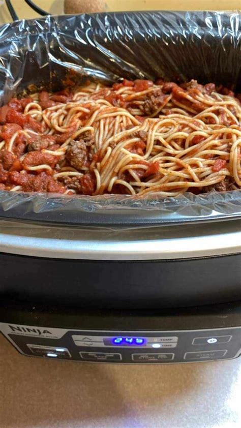 CHILI SPAGHETTI RECIPE - Slow Cooker Tip