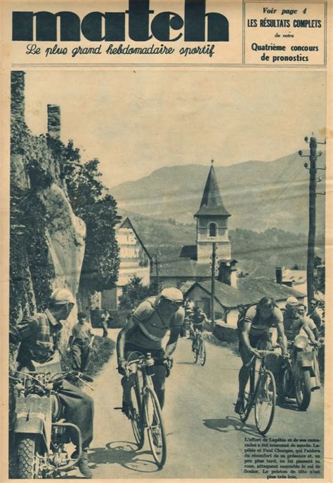 Tour De France 1937 15 Tappa 18 Luglio Luchon Pau Col Du Soulor