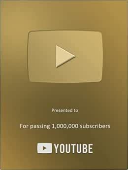 Youtube Million Subscriber Play Button Best Gift For Both Aspiring