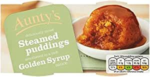 Auntys Golden Syrup Puddings 200G Amazon Co Uk Grocery