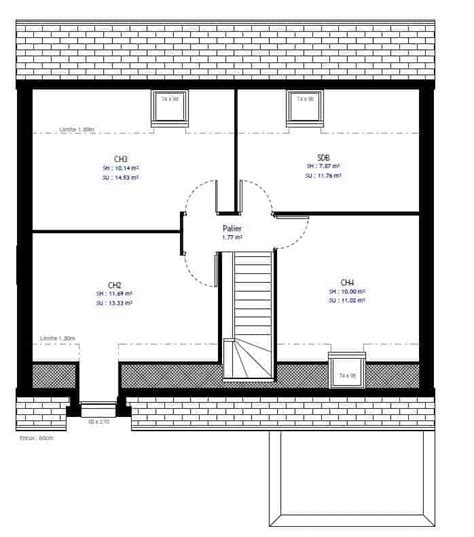 Plan de maison à 4 chambres sélection de 8 plans de constructeurs