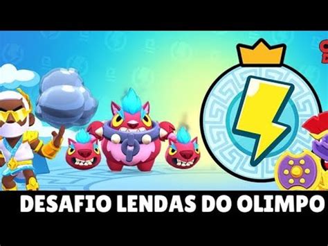 Novo Desafio Lendas Do Olimpo No Brawl Stars Venci S De Hank Youtube