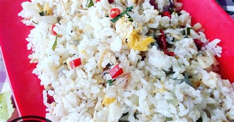 Resep Nasi Goreng Teri Telor Daun Jeruk Oleh Chiensyn Kuliner Cookpad