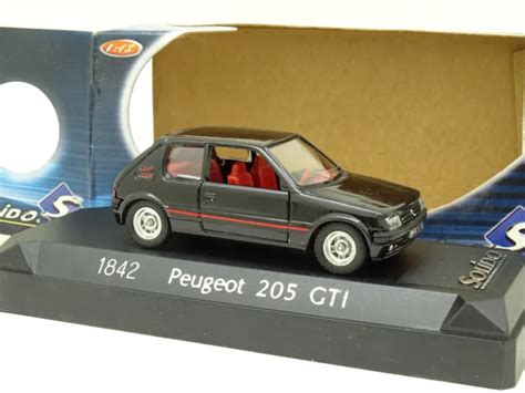 SOLIDO 1 43 Peugeot 205 GTI 1 6 Noire EUR 25 00 PicClick FR