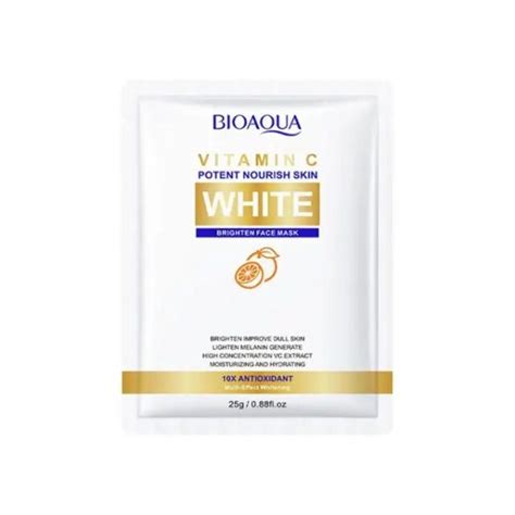 Mascarilla White Vitamina C Bioaqua Tienda Prama