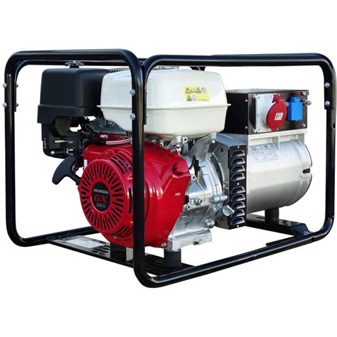 Generador eléctrico HONDA 6800w 8 5 kVA 400 230v Trifásico Arranque