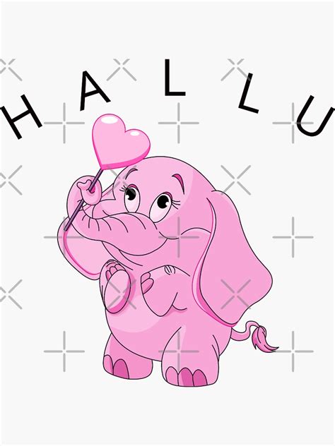 " pink elephants in lilliputian hallucinations " Sticker by kasunjohn | Redbubble