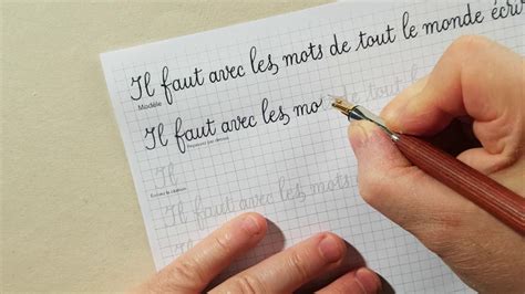 comment avoir une belle écriture manuscrite